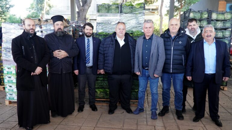 Την έμπρακτή του αλληλεγγύη προς ανθρώπους,δείχνει ο Σύνδεσμος Εμπόρων Κεντρικής Λαχαναγοράς Αθηνών