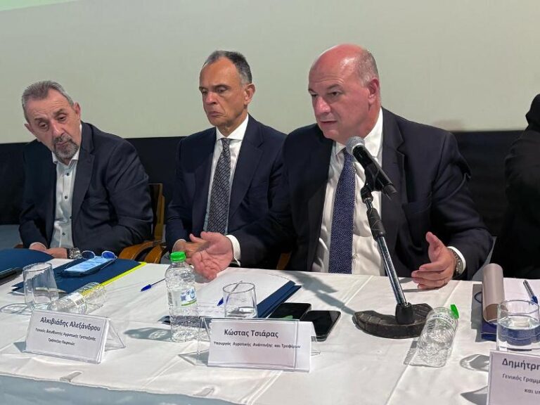 Κώστας Τσιάρας: Επιδότηση έως 60% για θερμοκηπιακές καλλιέργειες – Στα 600 εκατ. ευρώ το πρόγραμμα