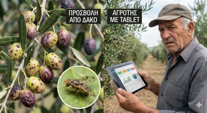 «Κόκκινος Συναγερμός» στην Κρήτη: Ο Δάκος «Έκαψε» την Ποιότητα, το Ψηφιακό Δελτίο «Καίει» τους Παραγωγούς