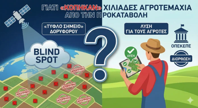 Γιατί «Κόπηκαν» Χιλιάδες Αγροτεμάχια από την Προκαταβολή: Το «Τυφλό Σημείο» του Δορυφόρου και η Λύση για τους Αγρότες