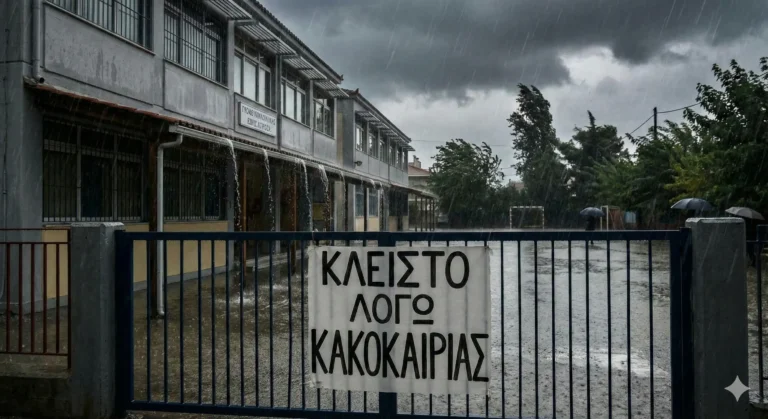 «Λουκέτο» στα Σχολεία της Αττικής λόγω «Byron»: Κλειστά την Παρασκευή σε Όλο το Λεκανοπέδιο – Η Λίστα με τις Περιοχές στην Υπόλοιπη Ελλάδα