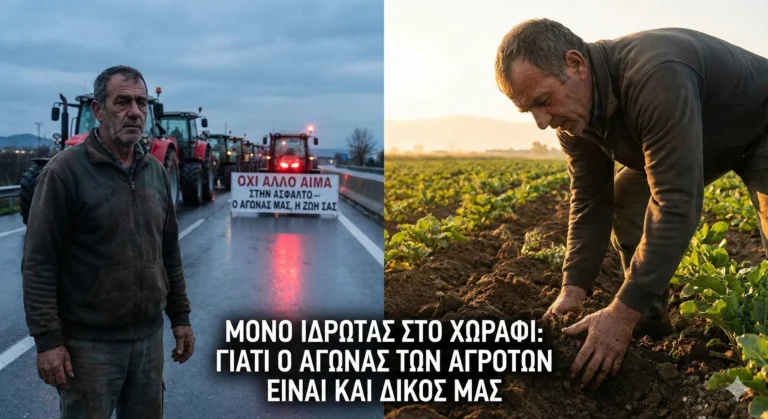 Όχι Άλλο «Αίμα» στην Άσφαλτο, Μόνο Ιδρώτας στο Χωράφι: Γιατί ο Αγώνας των Αγροτών Είναι και Δικός Μας