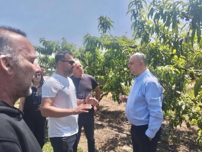 Αυτοψία Καπετάνου στα Ροδάκινα για τις «Ξερές Βέργες» – Ερώτηση στη Βουλή