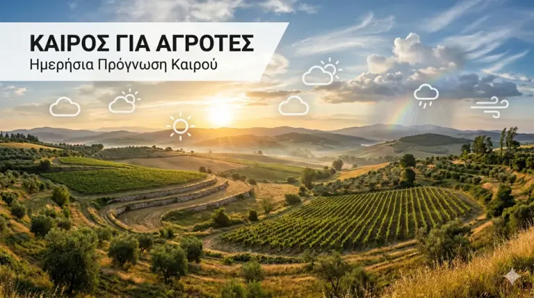 Καιρός 17 Ιουνίου 2026: Καταιγίδες στο βορρά και μπόρες στην Αττική — τι σημαίνει για τα χωράφια
