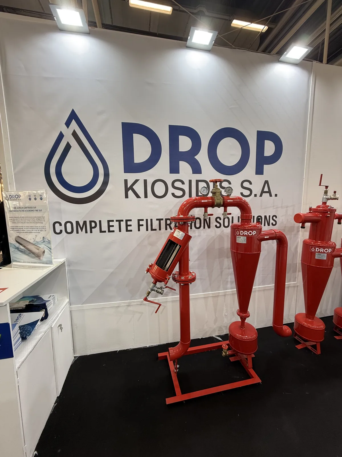 Το περίπτερο της DROP Κιοσίδης από τη συμμετοχή της στην EIMA του 2024. Φωτ.: DROP Κιοσίδης Α.Ε.
